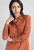 Equipment Femme Camicia In Seta Arancione Donna-2