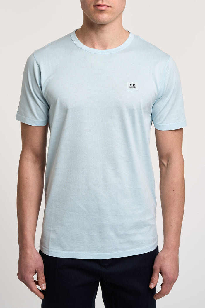  C.p. Company T-shirt 100% Co Blu Azzurro Uomo - 1