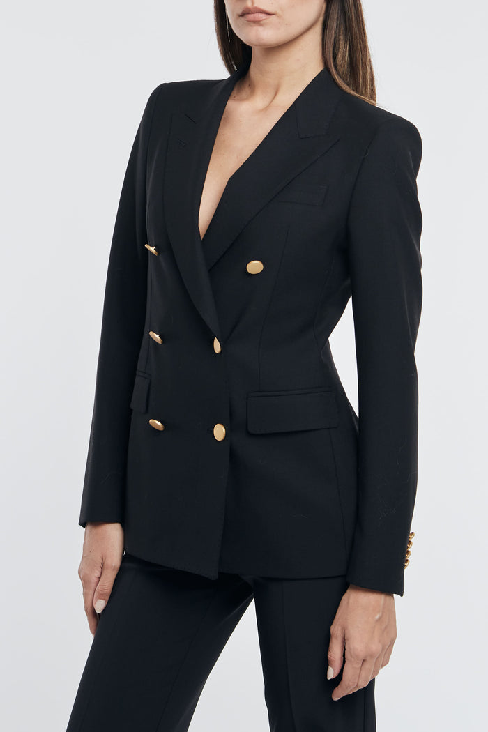 Tagliatore 0205 - Multicolor Double-Breasted Jacket for Women-2