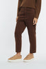 Dondup Pantalone Gabardina Marrone Donna-2
