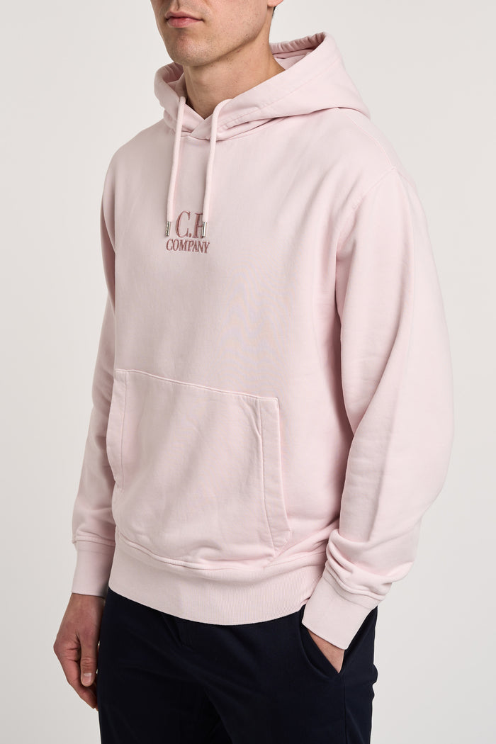 C.P. Company Pink Hoodie Sweatshirt 100% CO-2