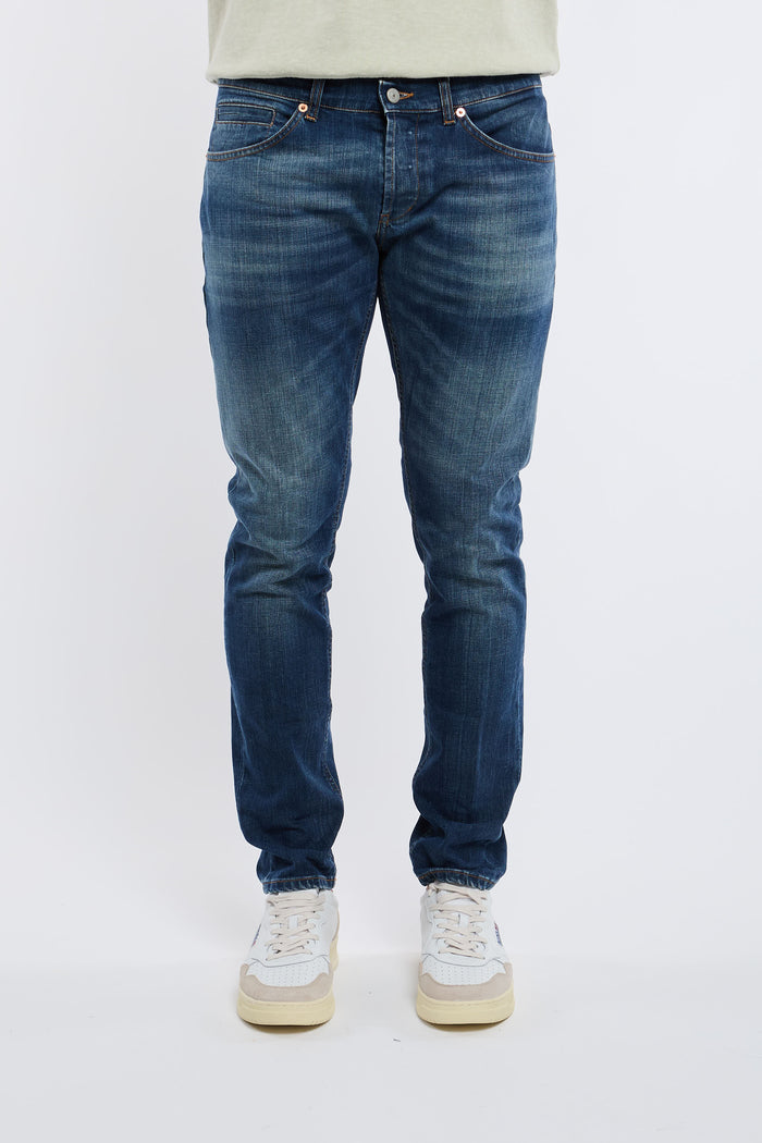  Dondup Jeans George 98% Co 2% Ea Blu Blu Uomo - 1