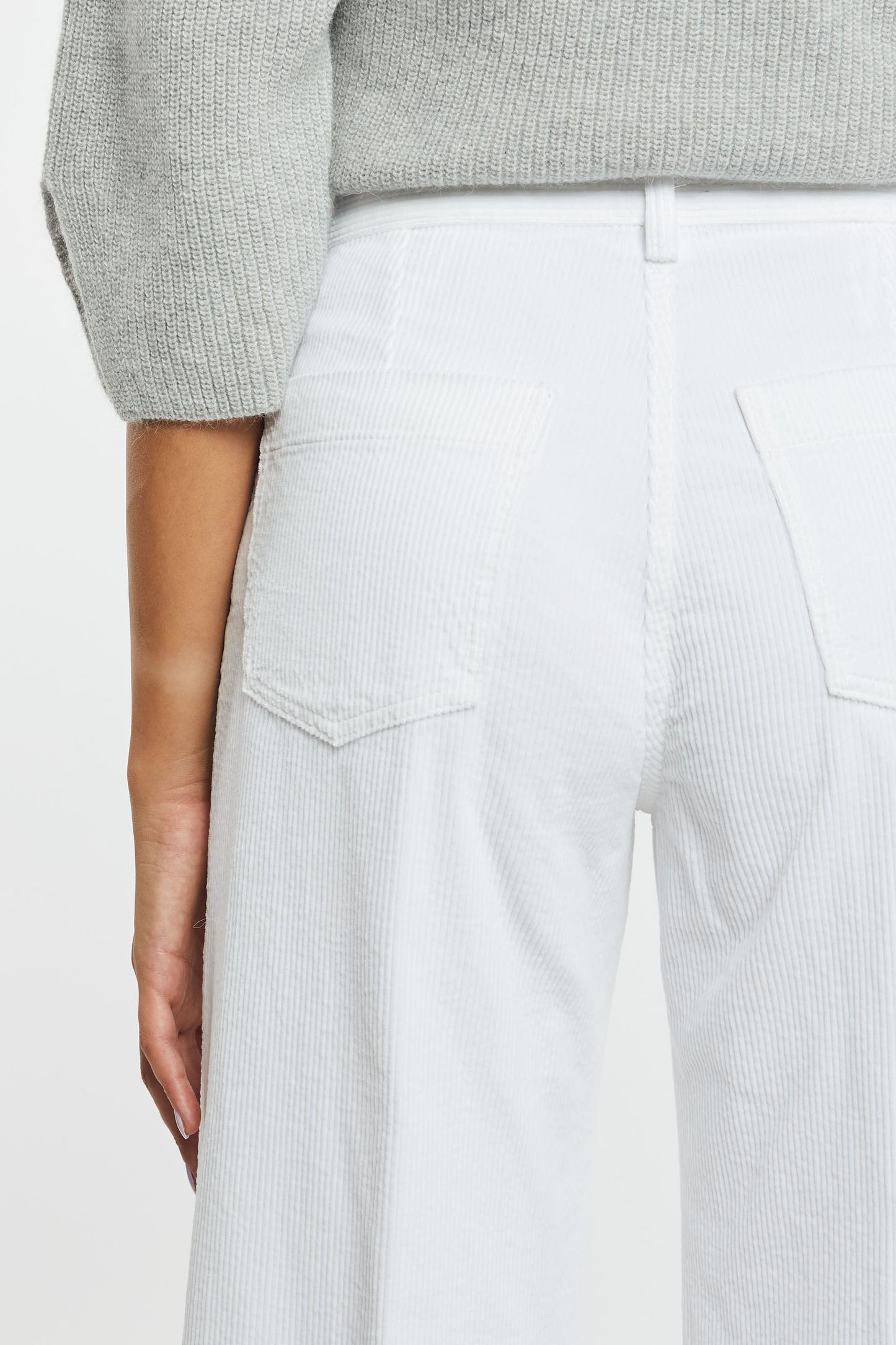  Aspesi Pantalone Bianco Bianco Donna - 6