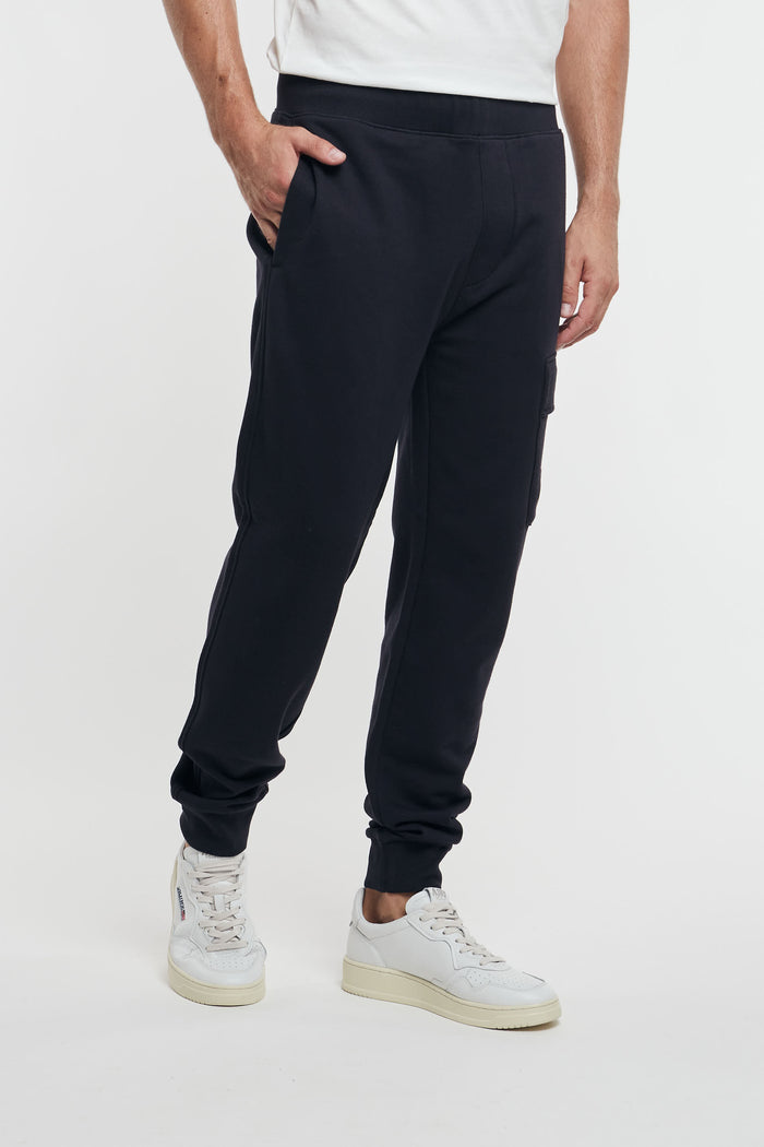 CP Company Diagonal Raised Cargo Track Pants Blu Uomo 93001-16161-2
