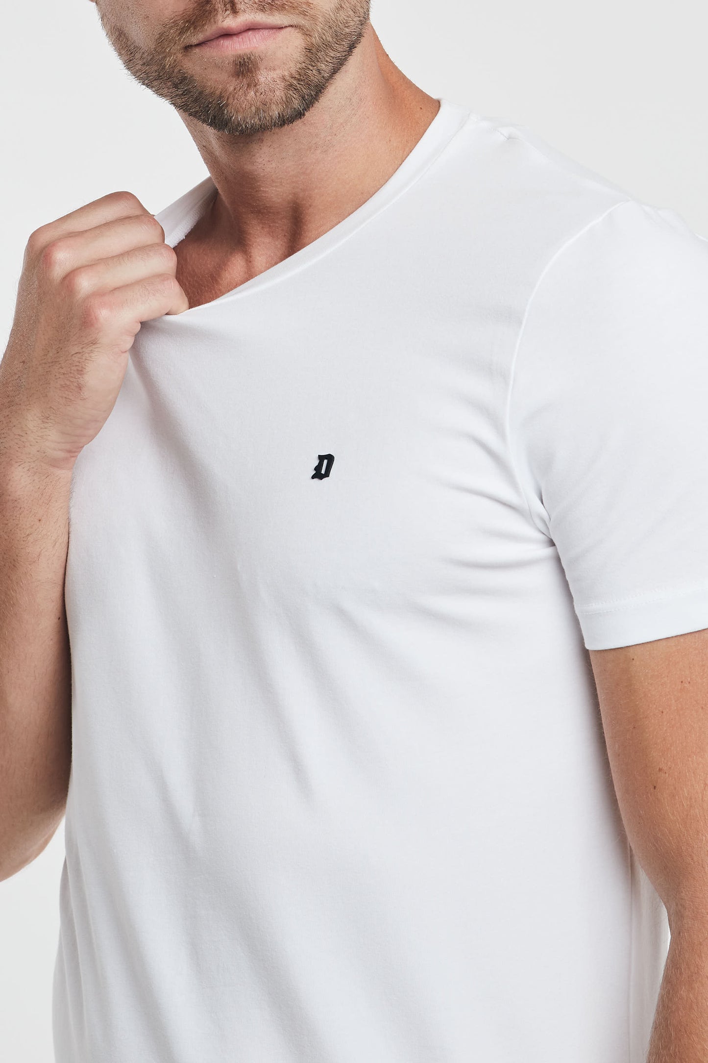  Dondup T-shirt Bianco 92896-17800 Bianco Uomo - 2