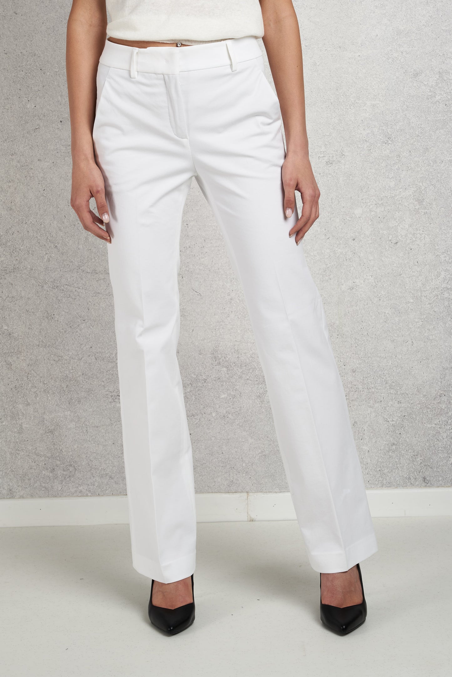  Incotex Pantalone Petra Bianco Bianco Donna - 3