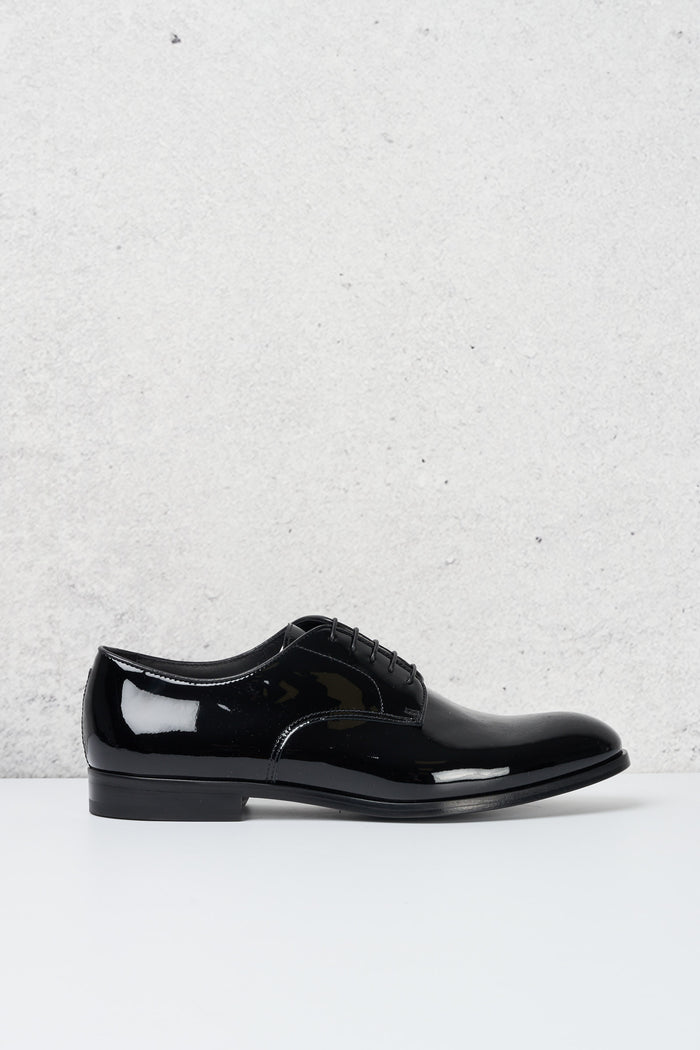 Doucal's Derby Shoe Skin Black Men 82896-18854