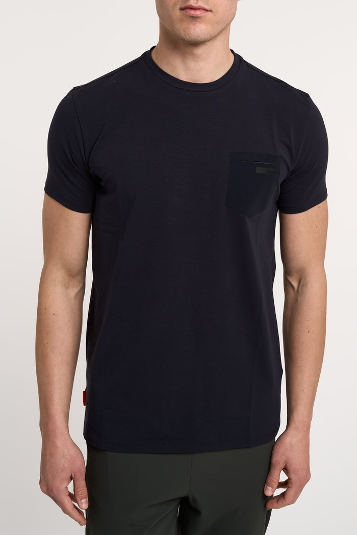 RRD T-Shirt 95% Cotone 5% Elastan Blu