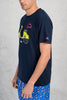  Mc2 Saint Barth Cotton Classic T-shirt Multicolor Multicolor Uomo - 2